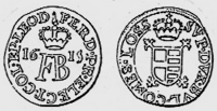 Denier of 8 sols (LUI.55)